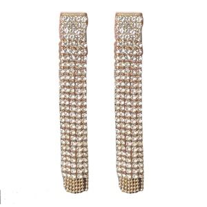 Formal Crystal Drop Earrings